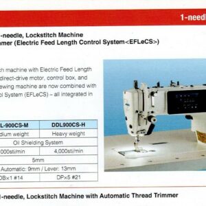 máy 1 kim diện tử JUKI DDL=9000C