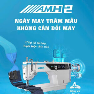 máy 1kim điện tử JACK A5E-B cắt chỉ nâng chân vịt bằng mottor bước xử lý chíp AI Cung cấp công ty TNHH TMDV XNK Máy may TÂM HỒNG PHÁT ĐT.0986.960.615